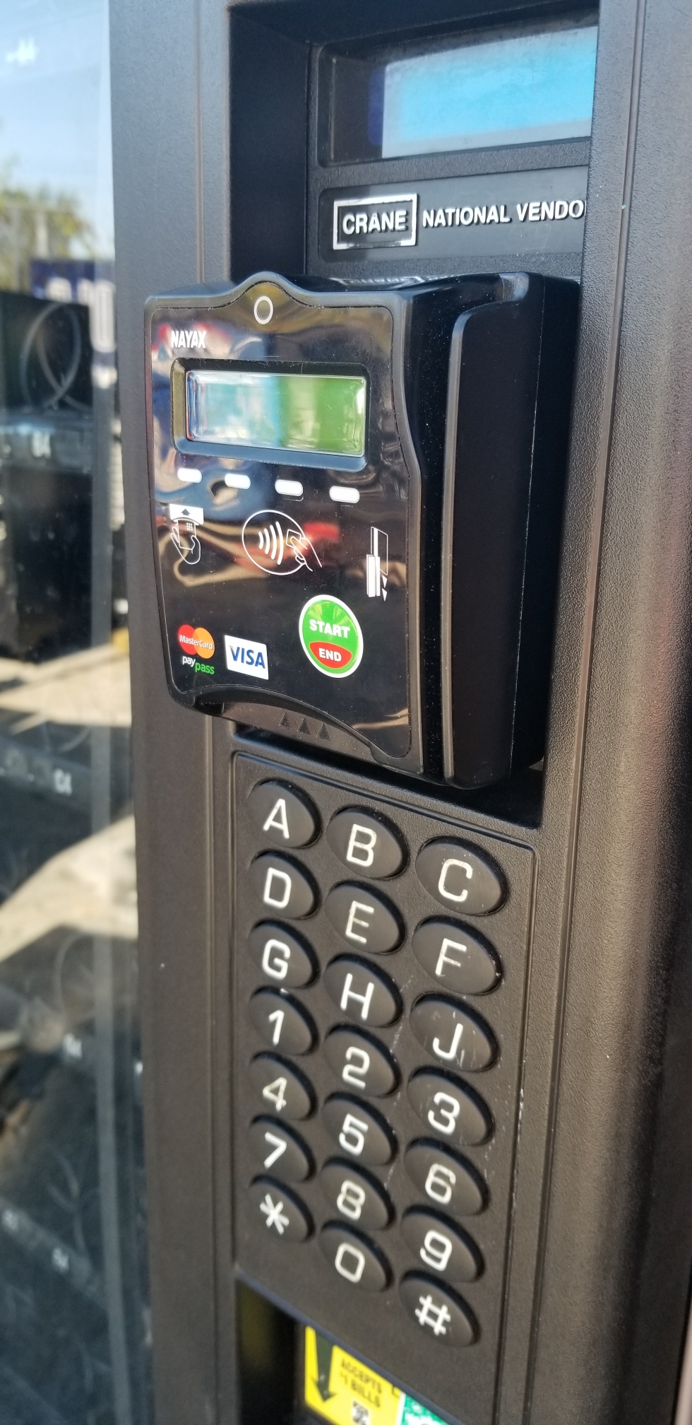 National Vendors Millennium Vending Machine Spacer for Nayax and